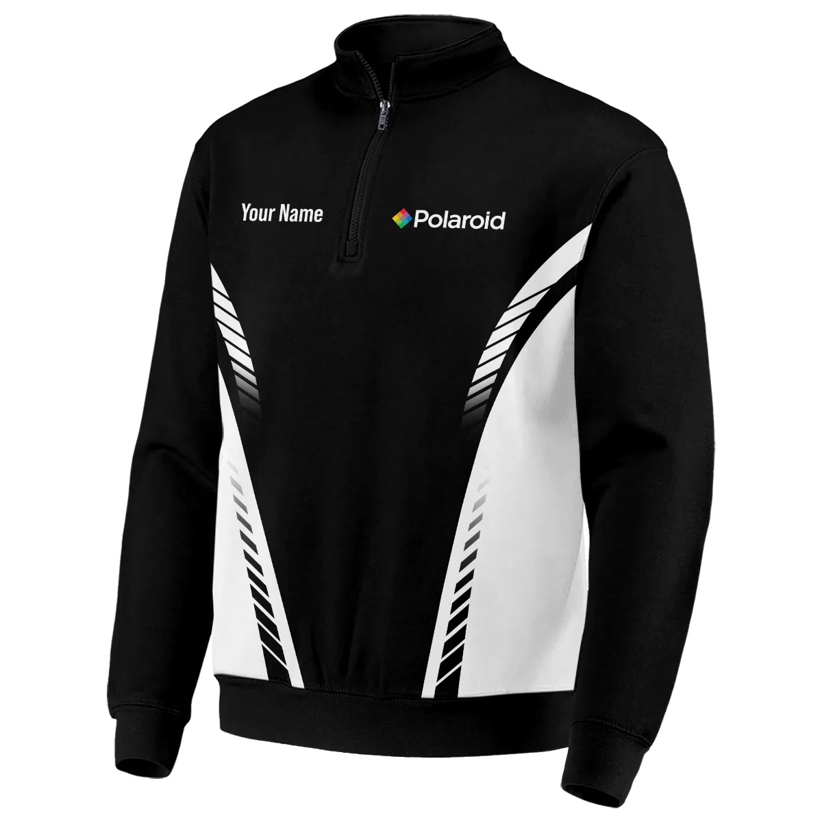 Polaroid Photography Videography Quarter-Zip Jacket All Over Prints BLPT161224A2PLR