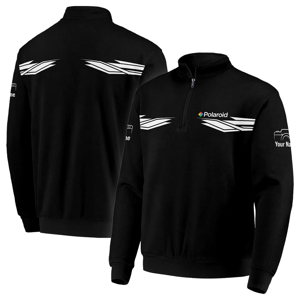 Polaroid Photography Videography Quarter-Zip Jacket All Over Prints BLPT181224A2PLR