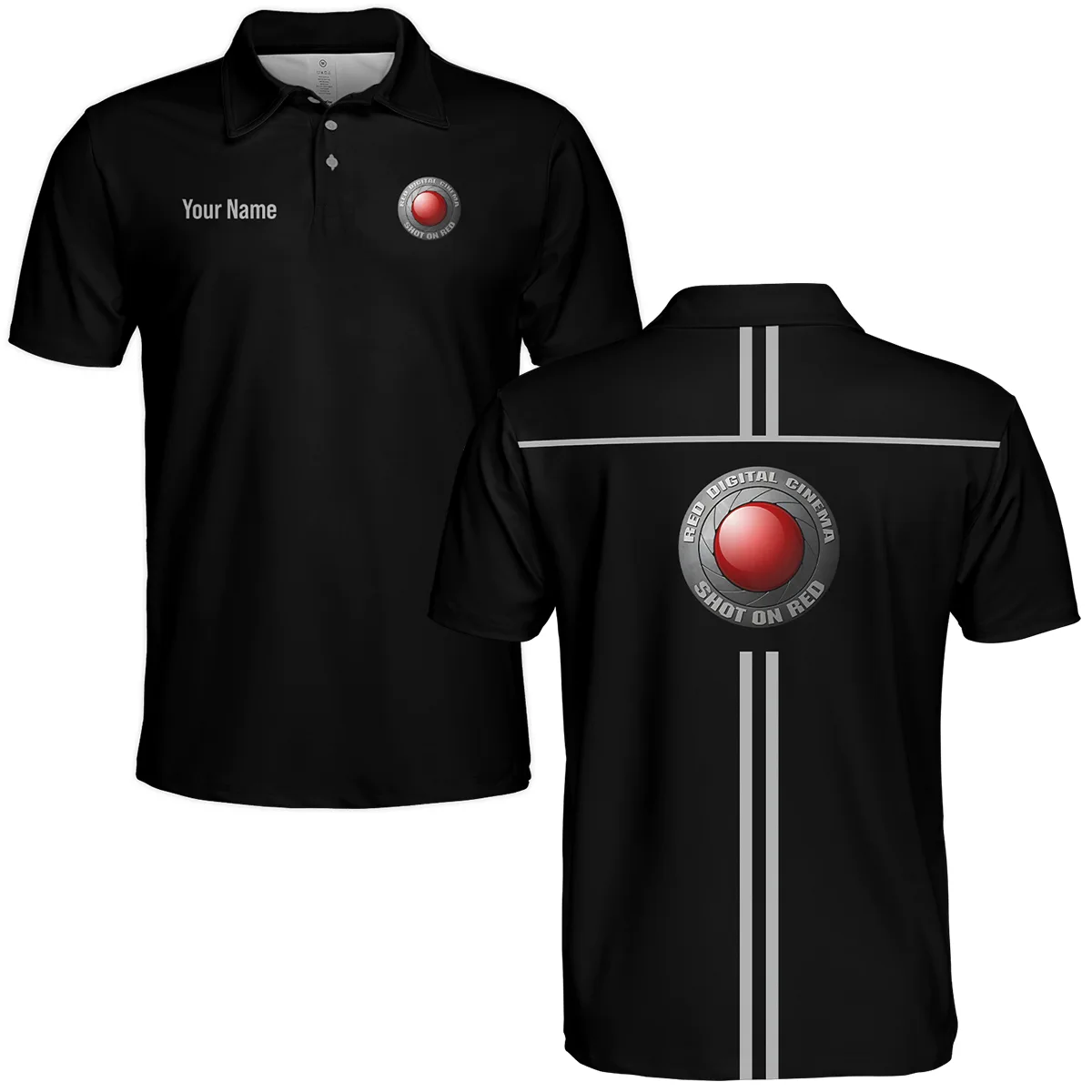 Red Digital Cinema Photography Videography Polo Shirt All Over Prints BLGK51224A1RDC