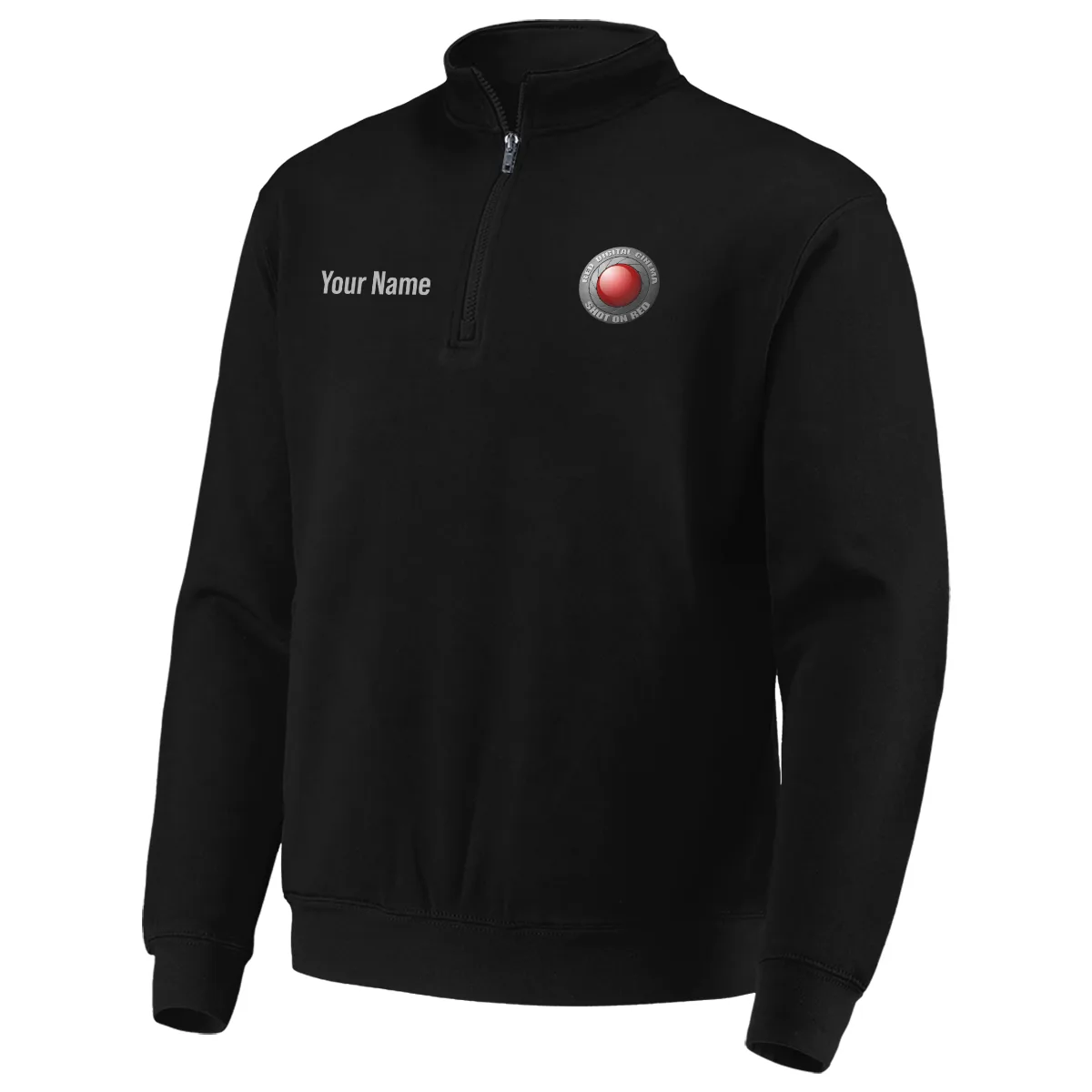 Red Digital Cinema Photography Videography Quarter-Zip Jacket All Over Prints BLGK51224A2RDC