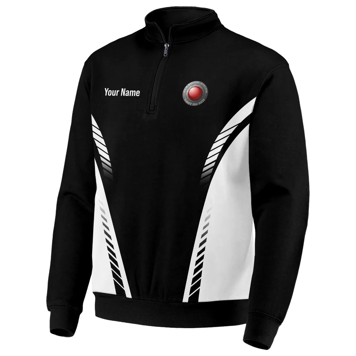 Red Digital Cinema Photography Videography Quarter-Zip Jacket All Over Prints BLPT161224A2RDC