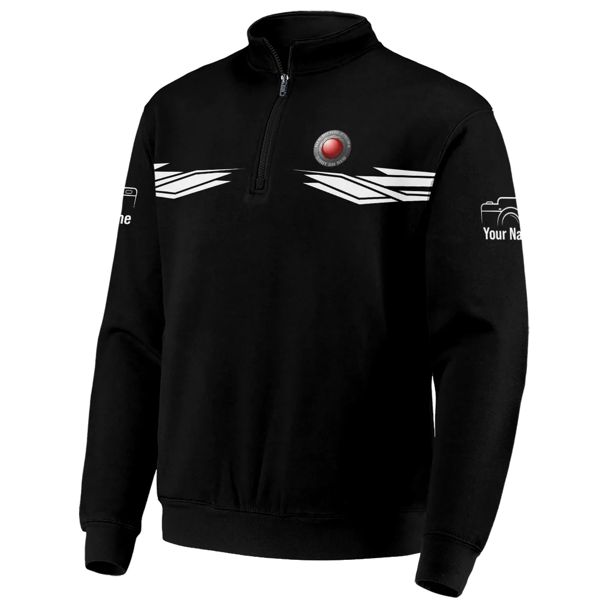 Red Digital Cinema Photography Videography Quarter-Zip Jacket All Over Prints BLPT181224A2RDC