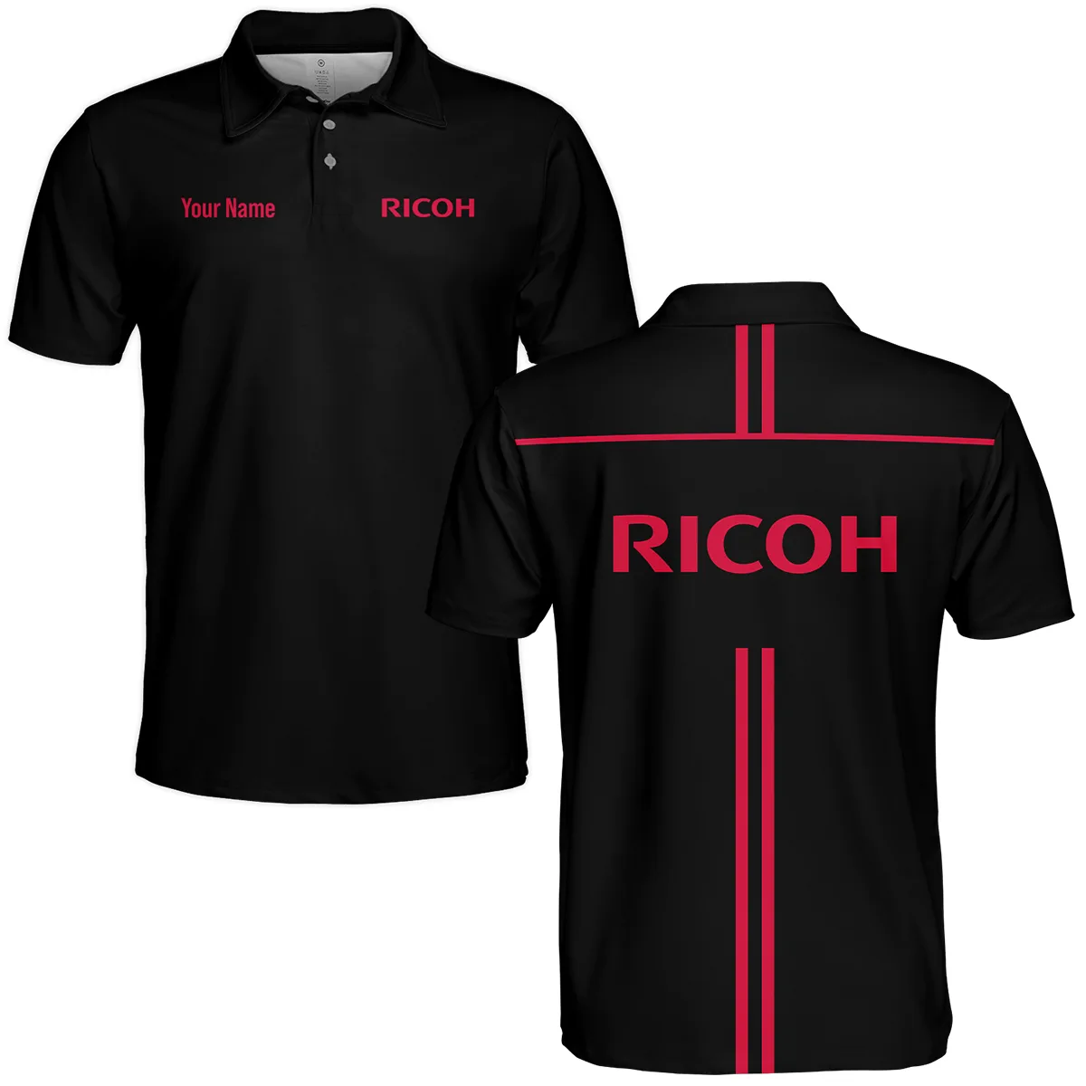 Ricoh Photography Videography Polo Shirt All Over Prints BLGK51224A1RC