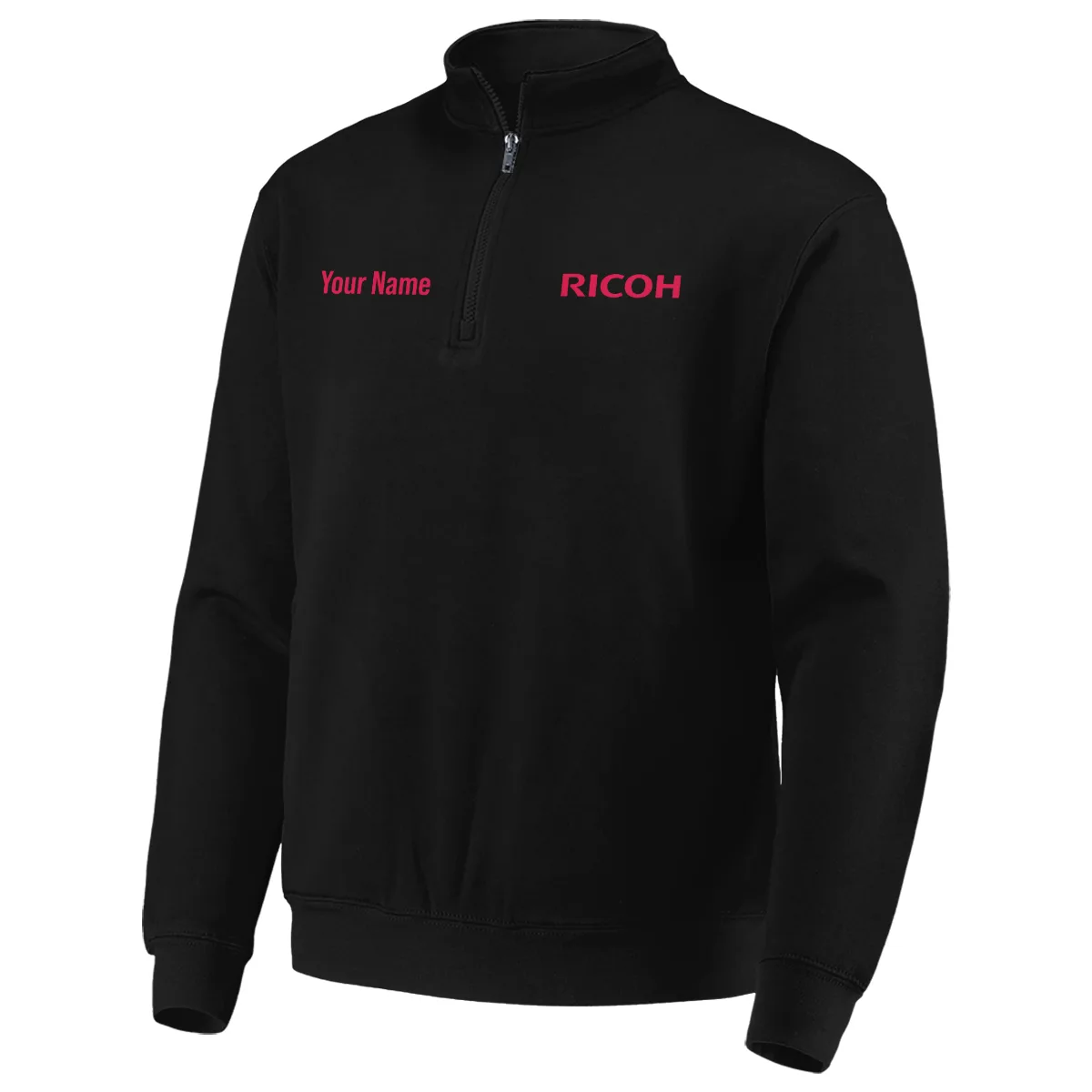 Ricoh Photography Videography Quarter-Zip Jacket All Over Prints BLGK51224A2RC