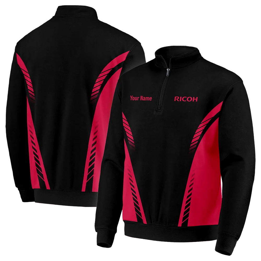 Ricoh Photography Videography Quarter-Zip Jacket All Over Prints BLPT161224A2RC