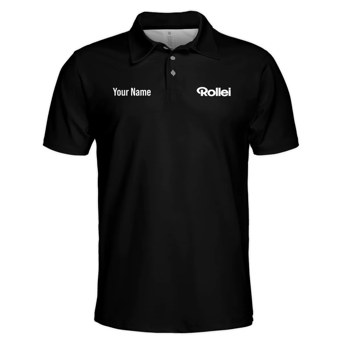 Rollei Photography Videography Polo Shirt All Over Prints BLGK51224A1ROL