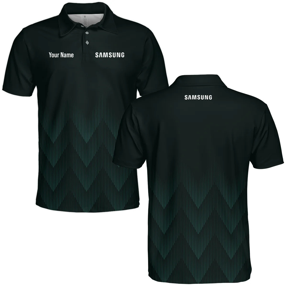 Samsung Photography Videography Polo Shirt All Over Prints BLGK61224A1SS