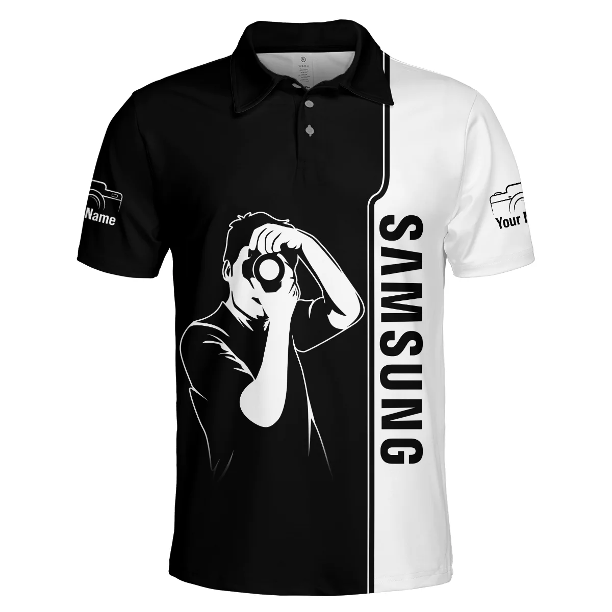 Samsung Photography Videography Polo Shirt All Over Prints BLPT141224A1SS