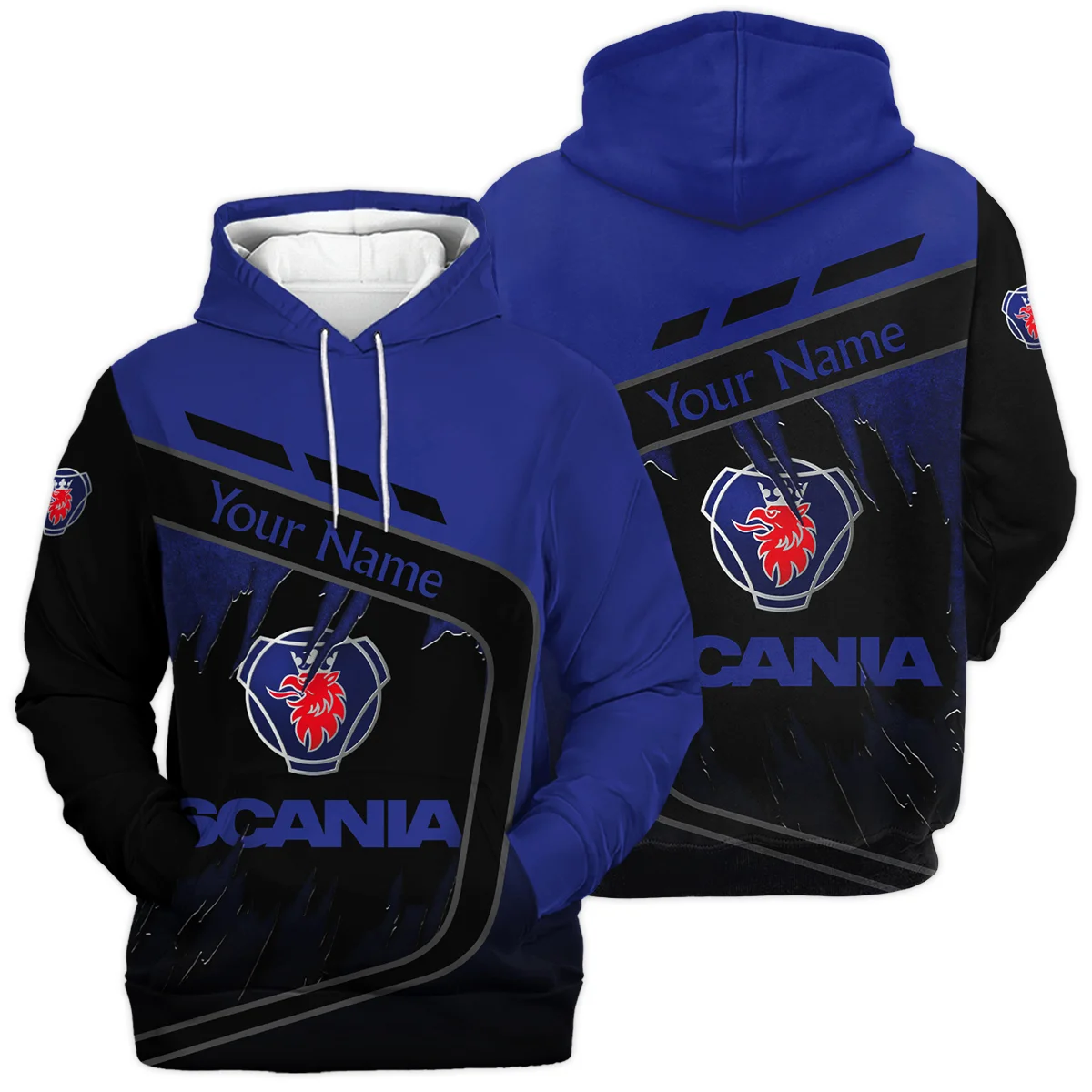 Scania Gift For Trucker Exclusive Logo Hoodie BLT21125SCAHD