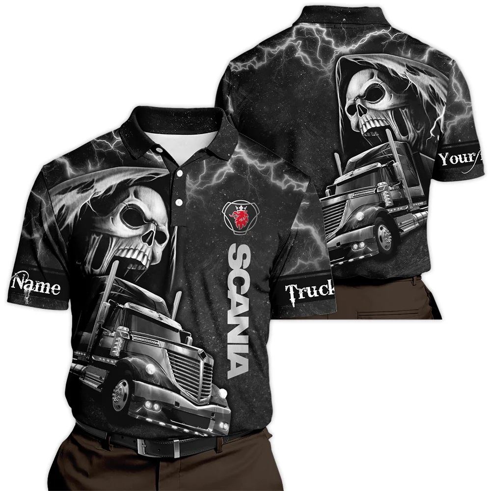 Scania Gift For Trucker Polo Shirt All Over Prints BLT22125SCAPL