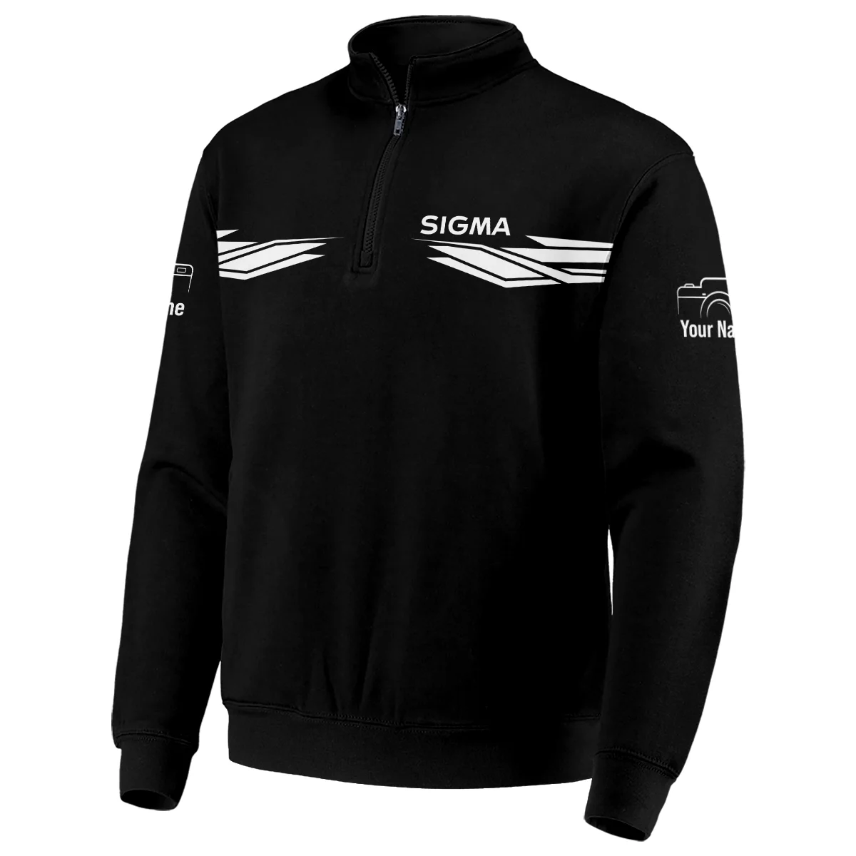 Sigma Photography Videography Quarter-Zip Jacket All Over Prints BLPT181224A2SM