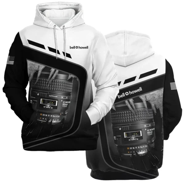 Special Release Bell & Howell Photography Videography Apparel All Over Prints BL241024A1BH - Hoodie