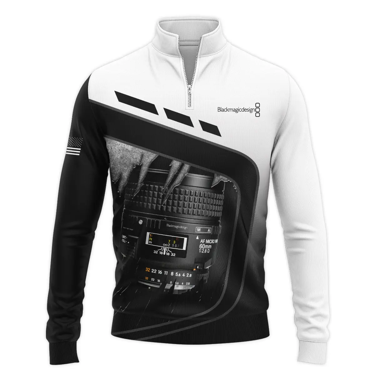 Special Release Blackmagic Design Photography Videography Apparel All Over Prints BL241024A1BMD - Quarter-Zip Jacket