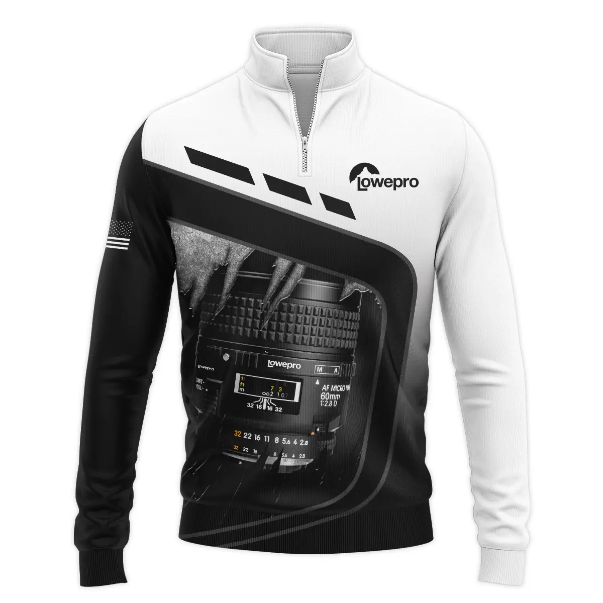 Special Release Lowepro Photography Videography Apparel All Over Prints BL241024A1LP - Quarter-Zip Jacket