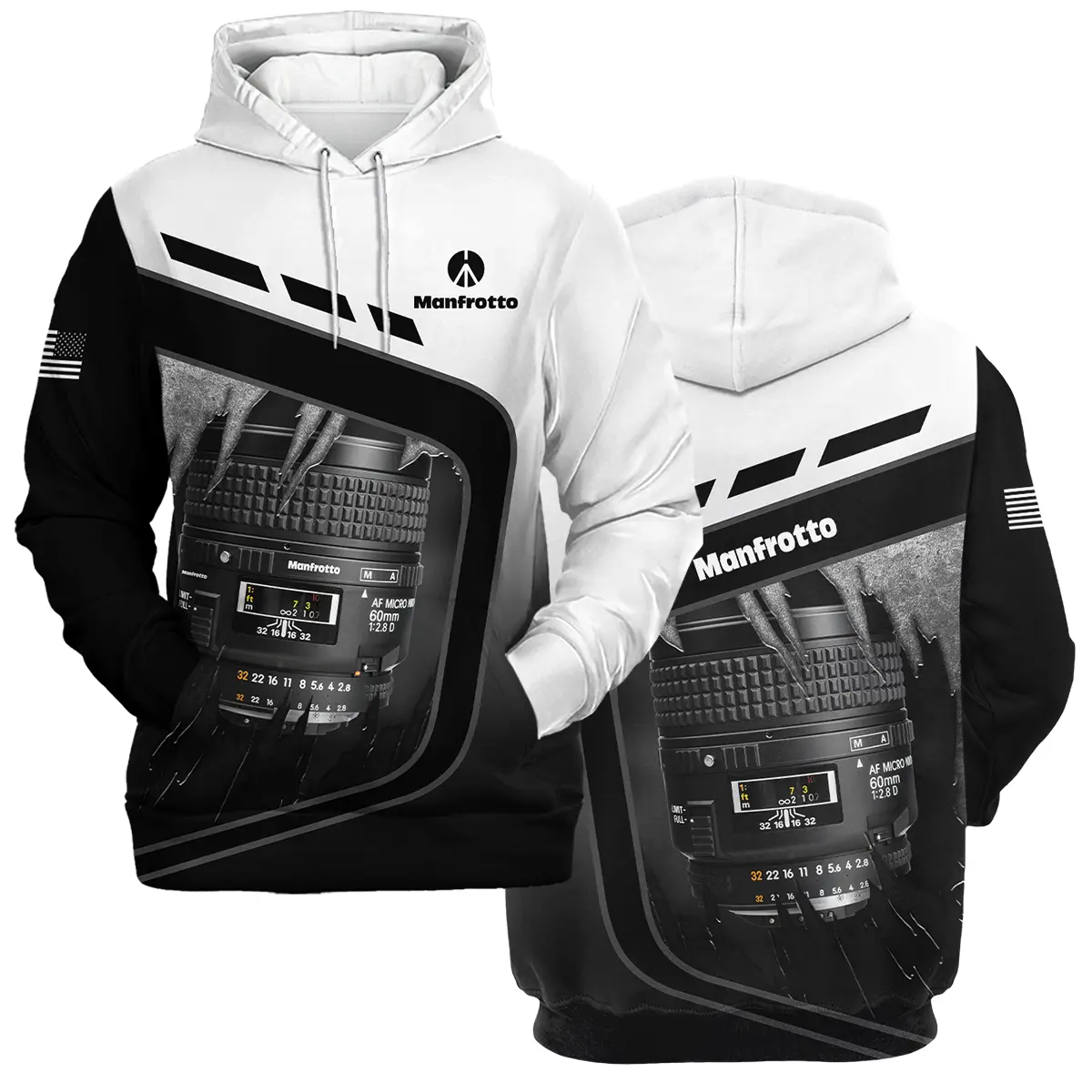 Special Release Manfrotto Photography Videography Apparel All Over Prints BL241024A1MFT - Hoodie