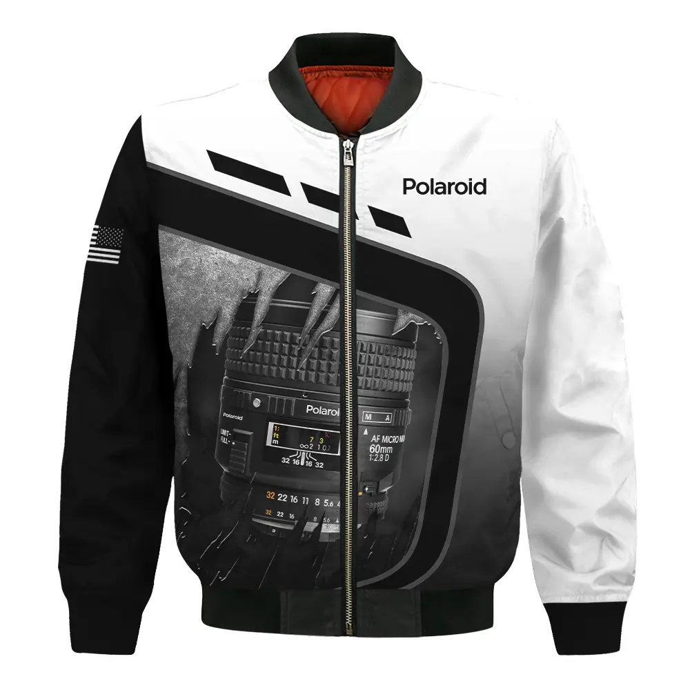Special Release Polaroid Photography Videography Apparel All Over Prints BL241024A1PLR - Bomber
