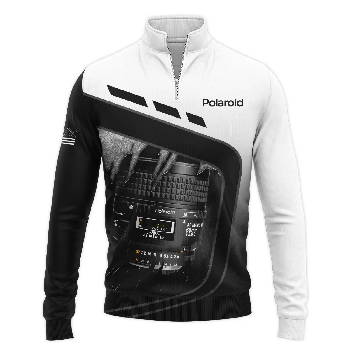 Special Release Polaroid Photography Videography Apparel All Over Prints BL241024A1PLR - Quarter-Zip Jacket