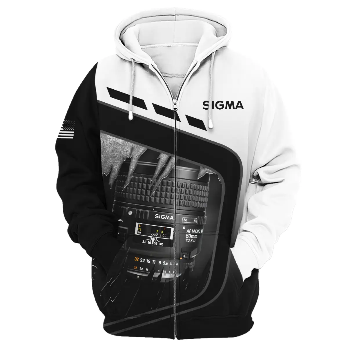 Special Release Sigma Photography Videography Apparel All Over Prints BL241024A1SM - Zipper Hoodie