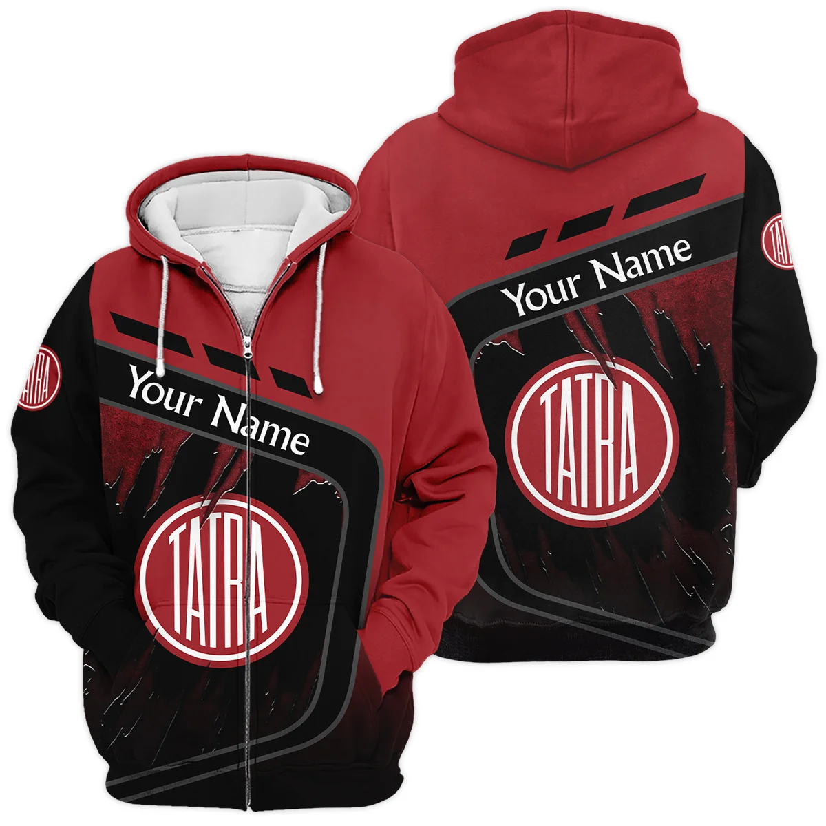 Tatra Trucks Gift For Trucker Exclusive Logo Zipper Hoodie BLT21125TTZHD
