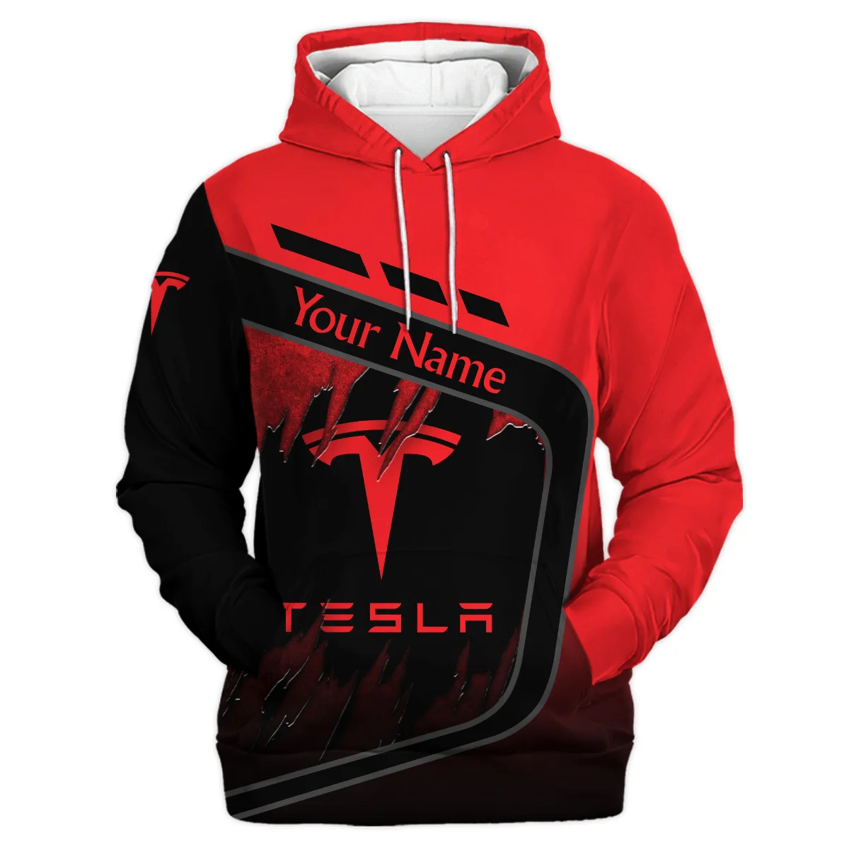 Tesla Semi Gift For Trucker Exclusive Logo Hoodie BLT21125TESHD
