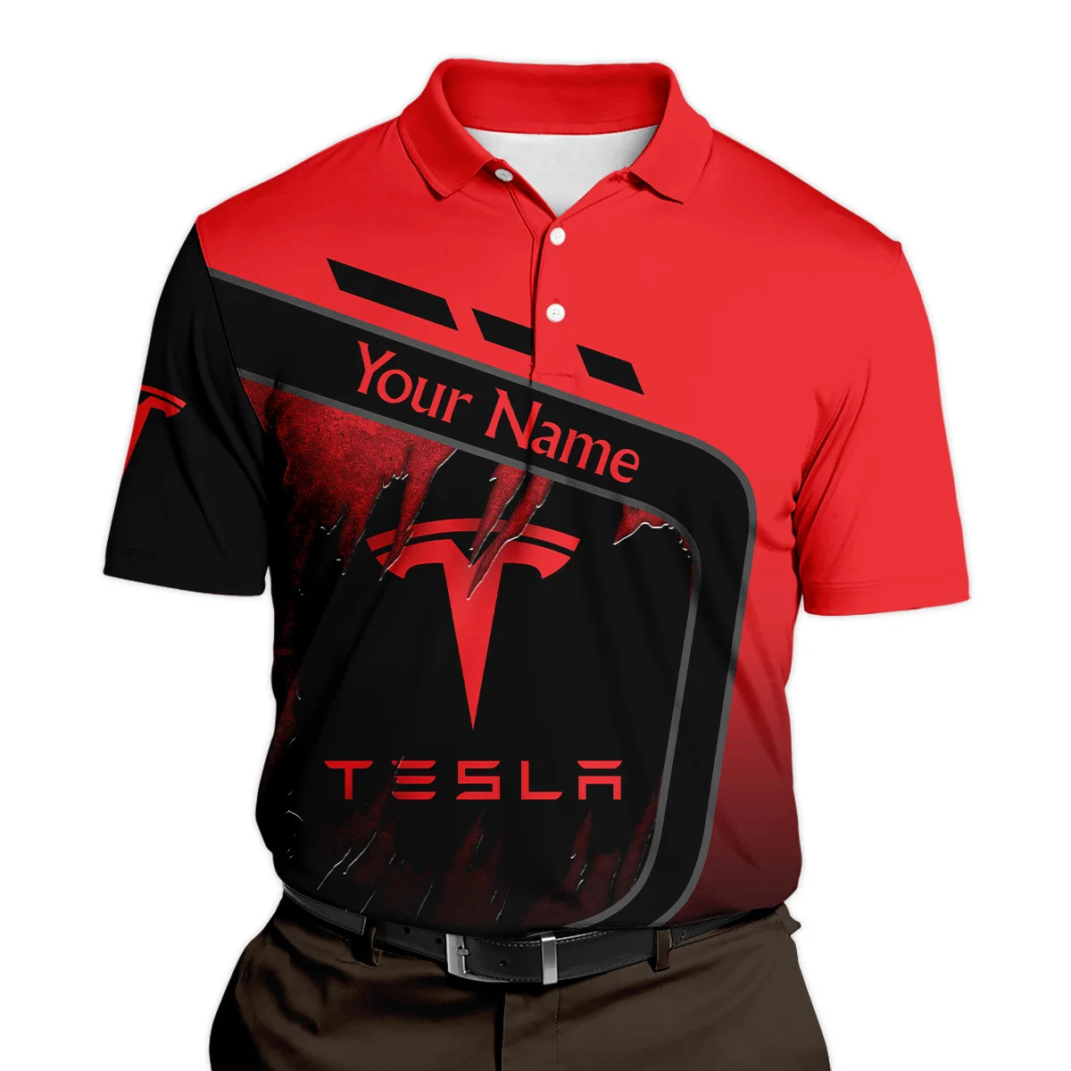 Tesla Semi Gift For Trucker Polo Shirt All Over Prints BLT21125TESPL