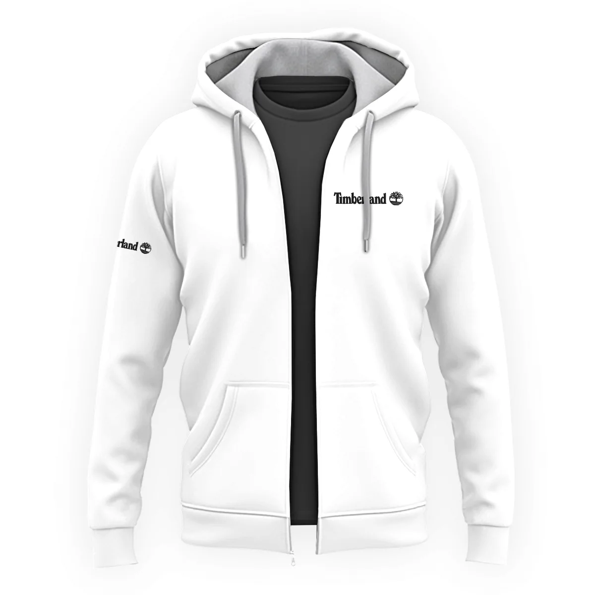 Timberland Outdoor Clothing Brand Exclusive Logo Zipper Hoodie BLBR291124A4TBL
