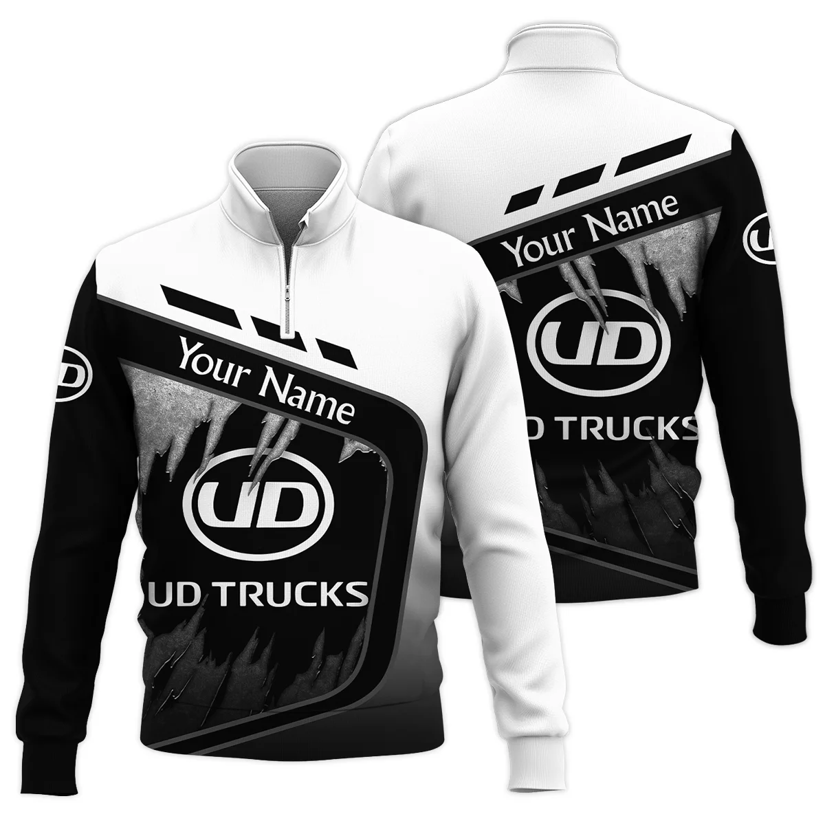 UD Trucks Gift For Trucker Quarter-Zip Jacket All Over Prints BLT21125UDQTZ