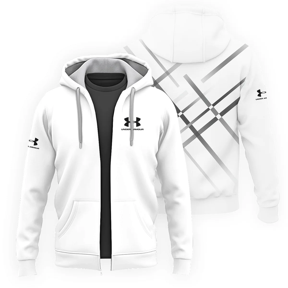 UD Trucks Gift For Trucker Exclusive Logo Zipper Hoodie BLT22125UDZHD