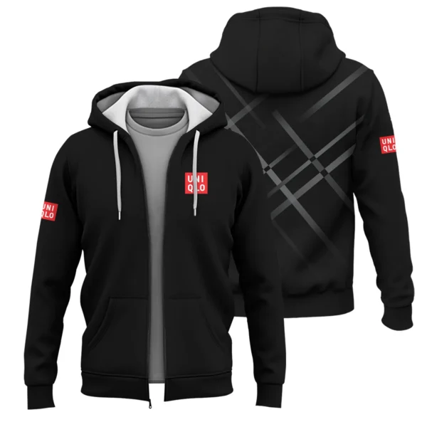 Uniqlo Outdoor Clothing Brand Exclusive Logo Zipper Hoodie BLBR291124A3UNQ
