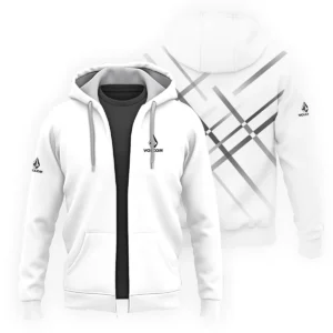 Volcom Outdoor Clothing Brand Exclusive Logo Zipper Hoodie BLBR291124A4VC