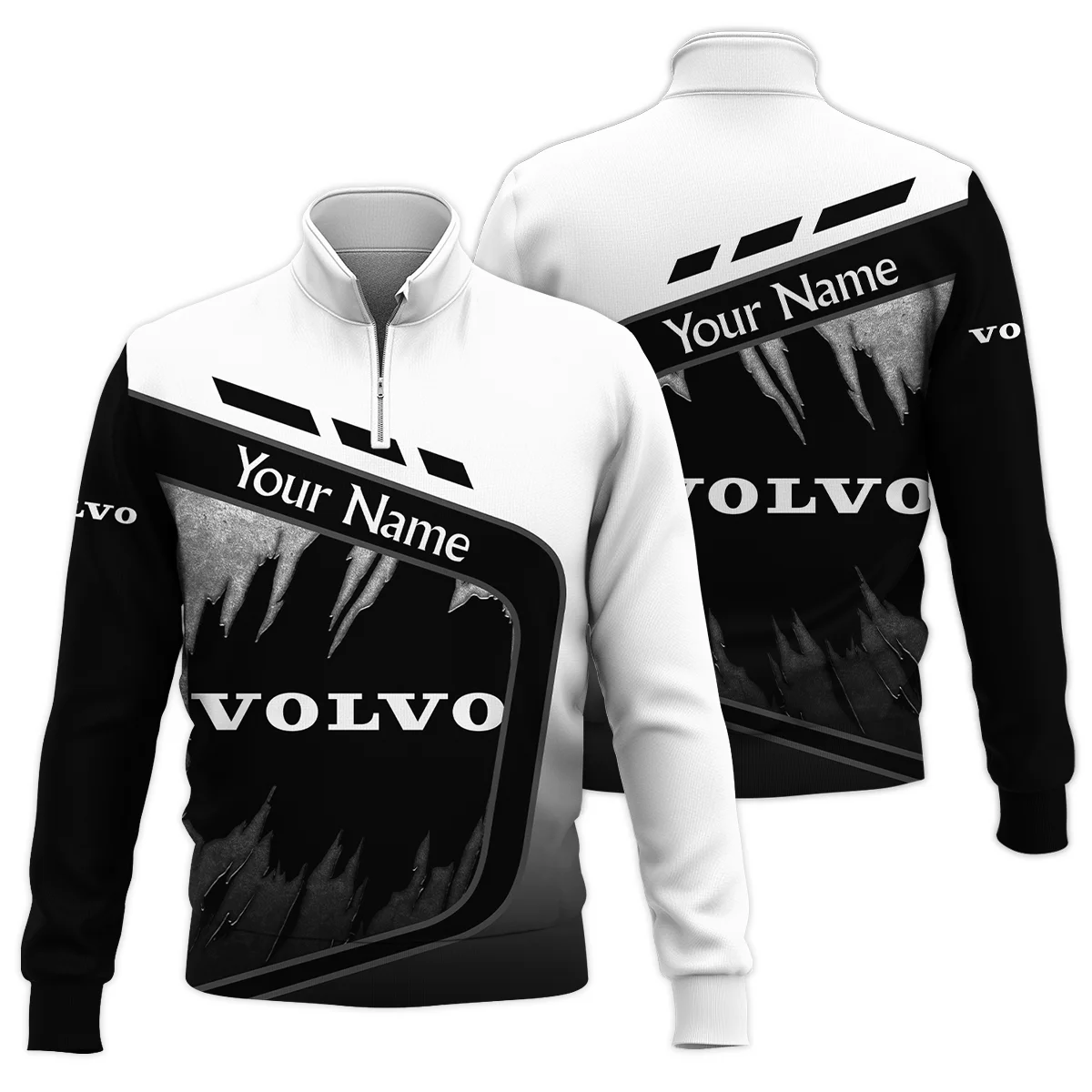Vivitar Photography Videography Quarter-Zip Jacket All Over Prints BLPT141224A2VVT