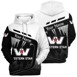 Western Star Gift For Trucker Exclusive Logo Hoodie BLT21125WSHD