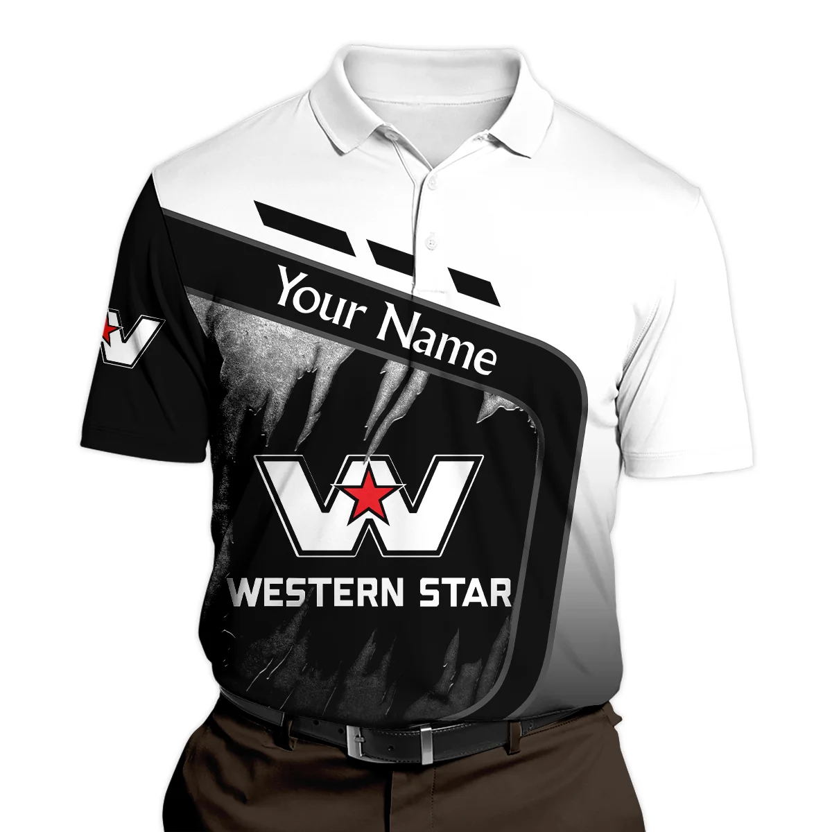 Western Star Gift For Trucker Polo Shirt All Over Prints BLT21125WSPL