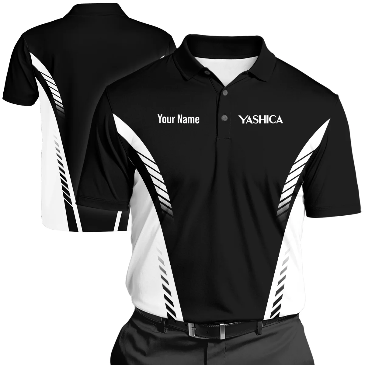Yashica Photography Videography Polo Shirt All Over Prints BLPT161224A1YSC