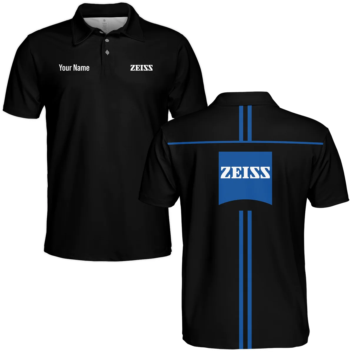 Zeiss Photography Videography Polo Shirt All Over Prints BLGK51224A1ZE