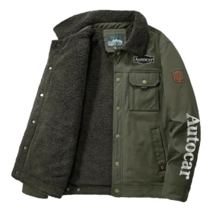 Autocar Trucks Gift For Truckers Exclusive Logo Velvet Coat BLT4325A2ATC