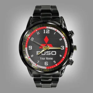 Fuso Black Stainless Steel Watch Gift For Truckers BLT6325FUS