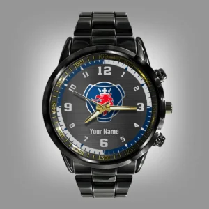 Scania Black Stainless Steel Watch Gift For Truckers BLT6325SCA