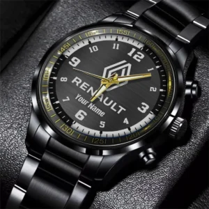Renault Trucks Black Stainless Steel Watch Gift For Truckers BLT6325RT