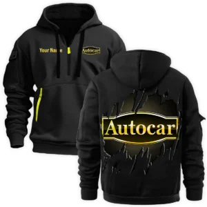 Autocar Trucks Gift For Truckers Exclusive Logo Fashion Hoodie Half Zipper BLT5325A2ATC