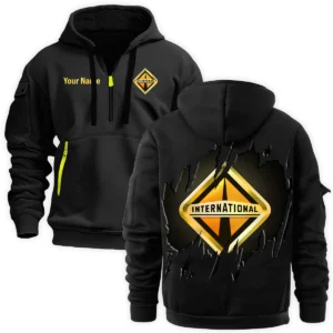 International Trucks Gift For Truckers Exclusive Logo Fashion Hoodie Half Zipper BLT5325A2IT
