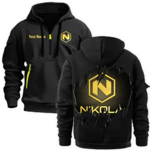 Nikola Gift For Truckers Exclusive Logo Fashion Hoodie Half Zipper BLT5325A2NKL