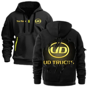 UD Trucks Gift For Truckers Exclusive Logo Fashion Hoodie Half Zipper BLT5325A2UD