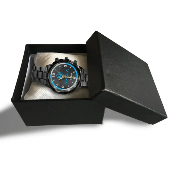 Nikola Black Stainless Steel Watch Gift For Truckers BLT6325NKL