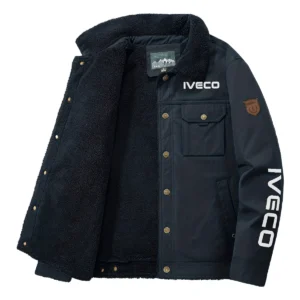 Iveco Gift For Truckers Exclusive Logo Velvet Coat BLT4325A2IVC