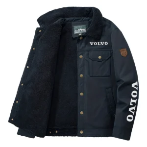Volvo Trucks Gift For Truckers Exclusive Logo Velvet Coat BLT4325A2VV