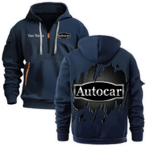 Autocar Trucks Gift For Truckers Exclusive Logo Fashion Hoodie Half Zipper BLT5325A1ATC