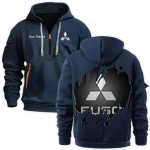 Iveco Gift For Truckers Exclusive Logo Fashion Hoodie Half Zipper BLT5325A1IVC