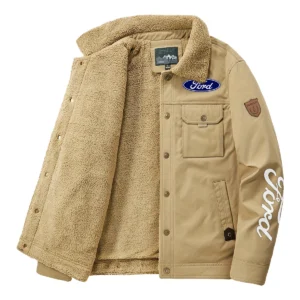 Ford Trucks Gift For Truckers Exclusive Logo Velvet Coat BLT4325A2FT
