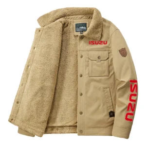Isuzu Trucks Gift For Truckers Exclusive Logo Velvet Coat BLT4325A2ISZ